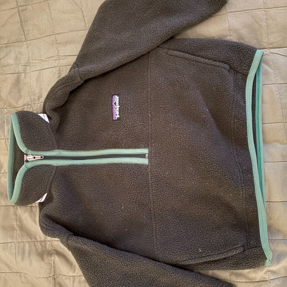 Patagonia green Fleece pullover